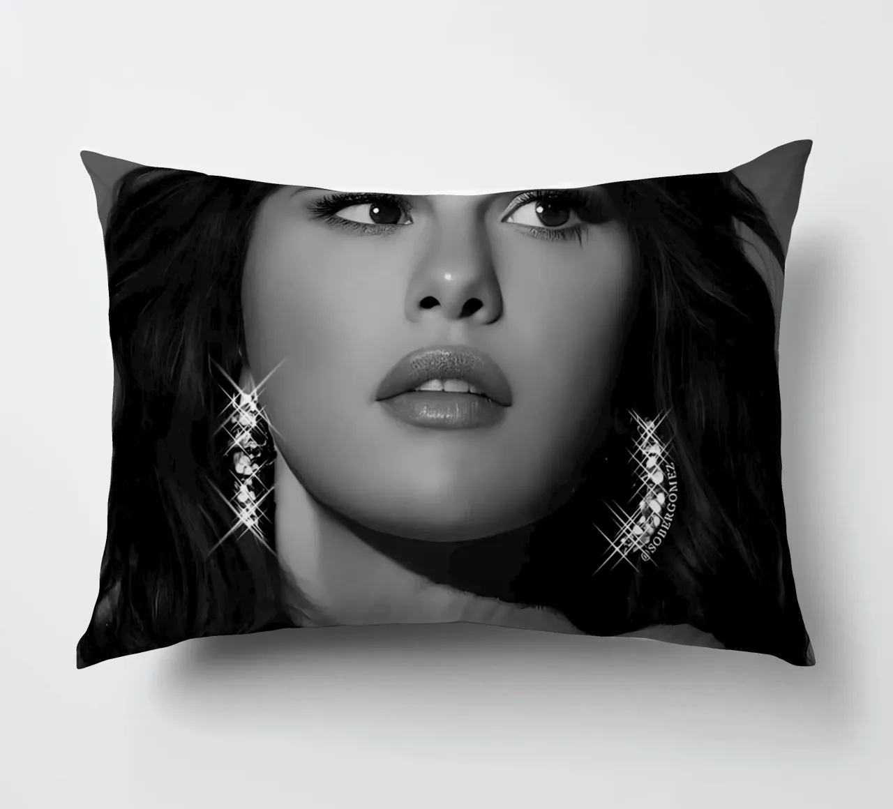Selena Gomez cuscino da Low poly art