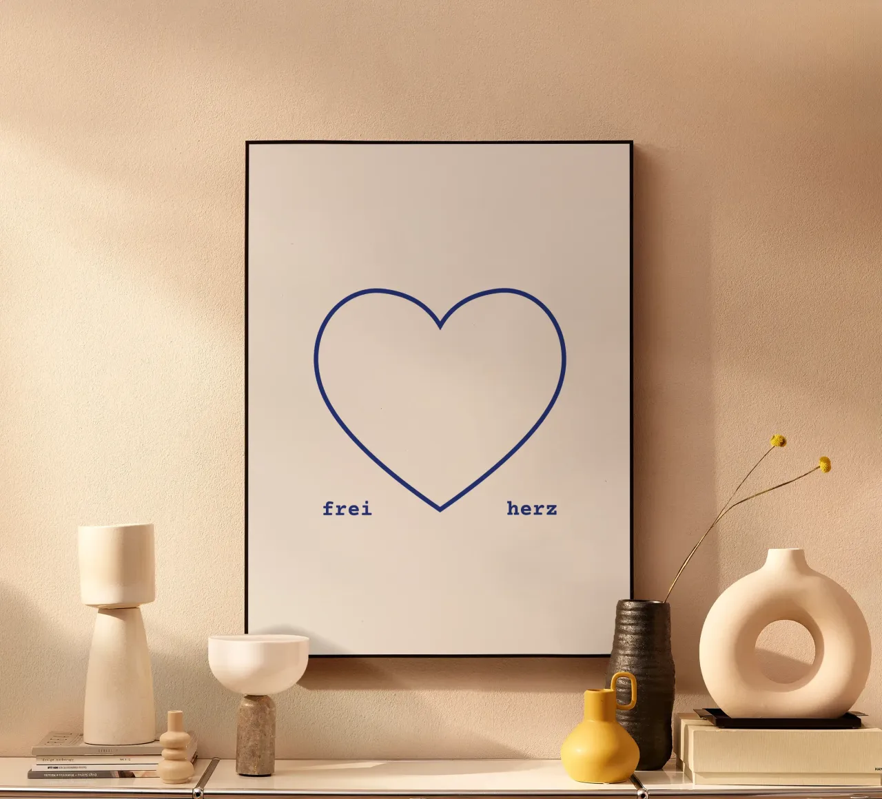 Herz (frei herz) plexiglass da Frida + frei