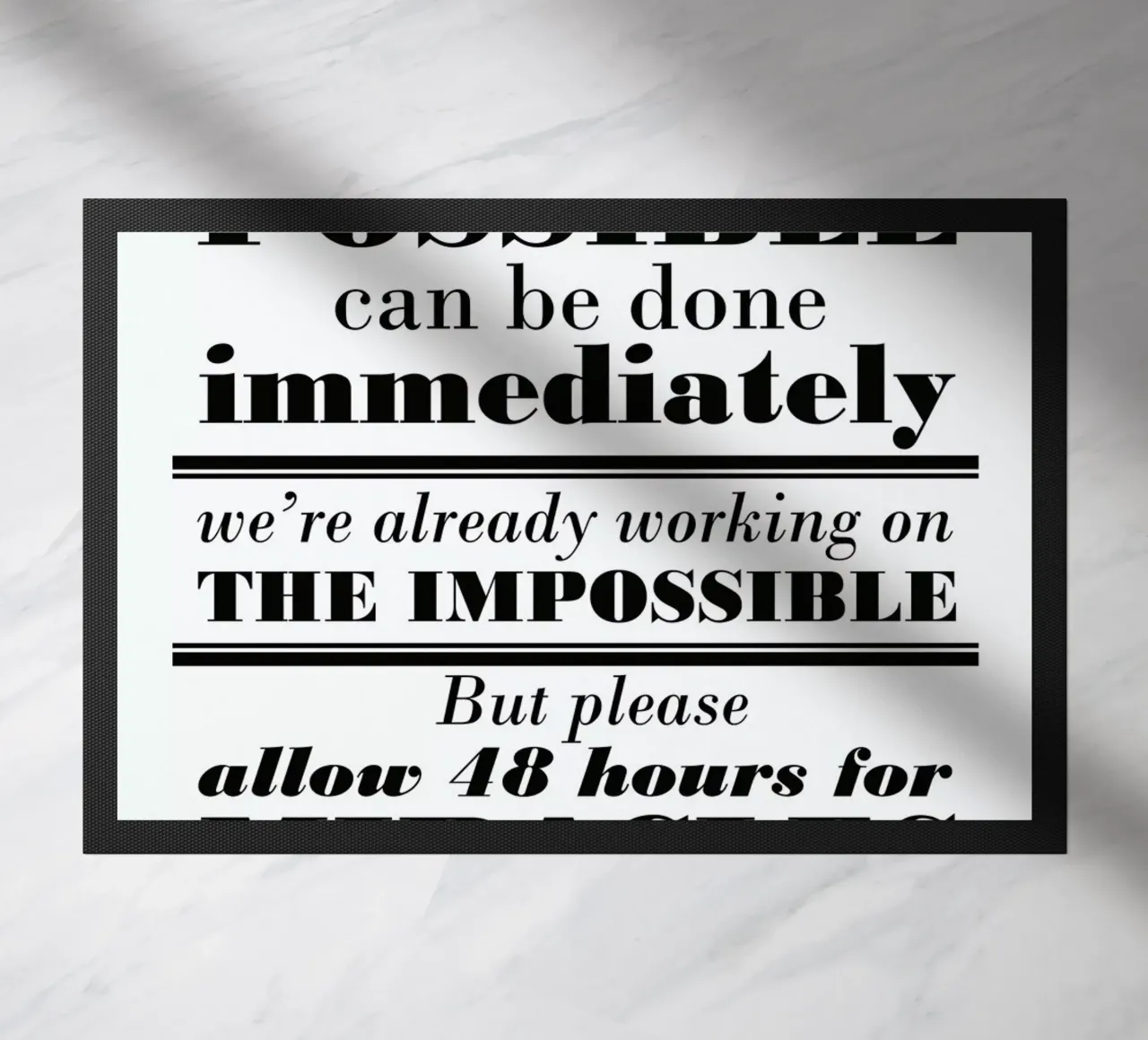 Possible Impossible Miracles zerbino da Mr Cup