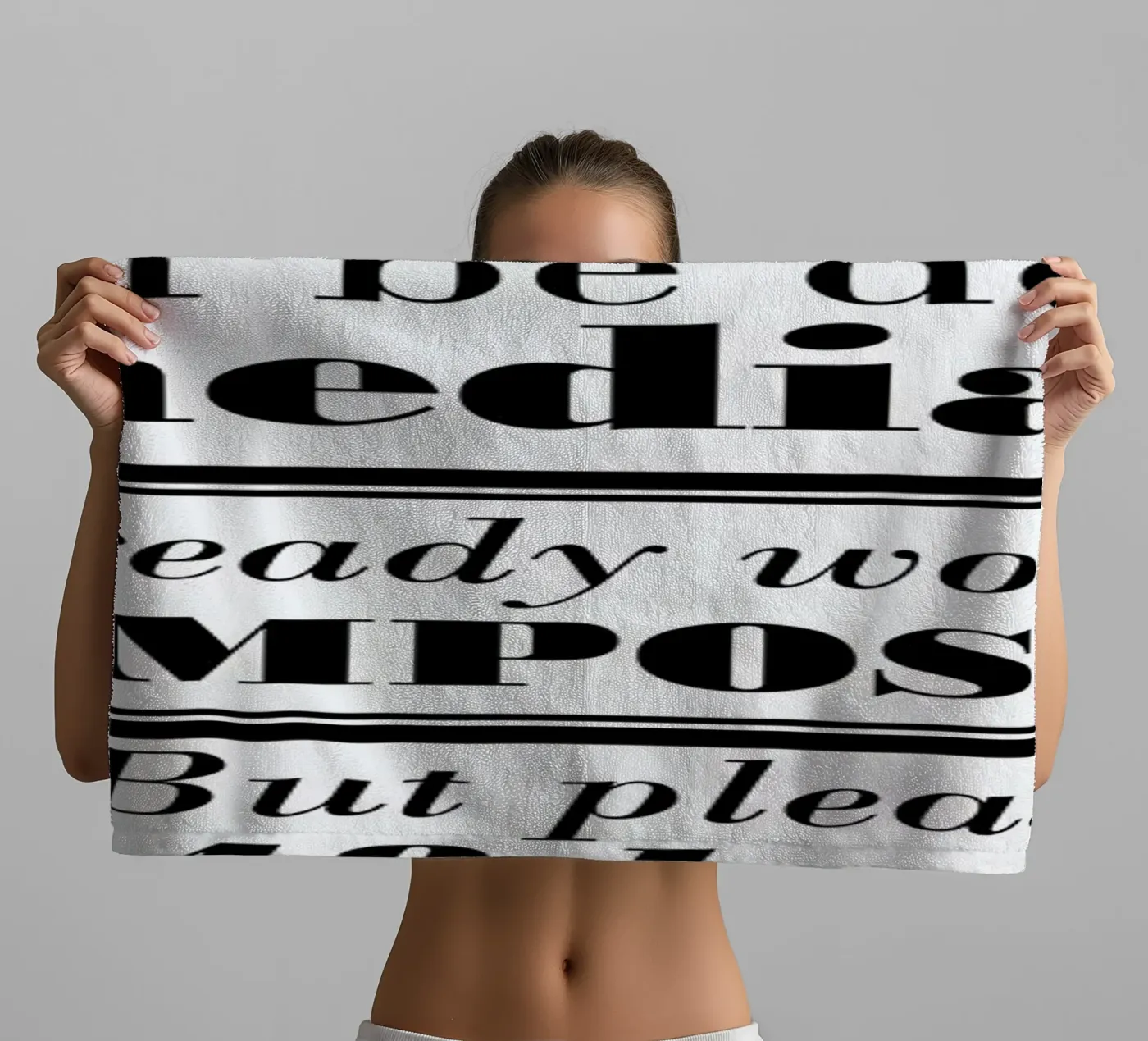 Possible Impossible Miracles towel by Mr Cup