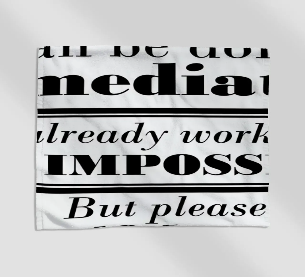 Possible Impossible Miracles telo mare da Mr Cup