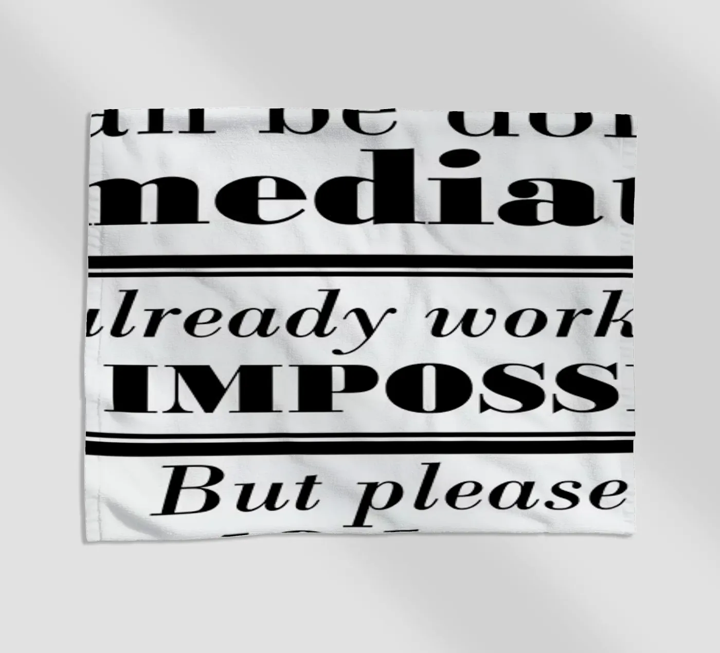 Possible Impossible Miracles telo mare da Mr Cup