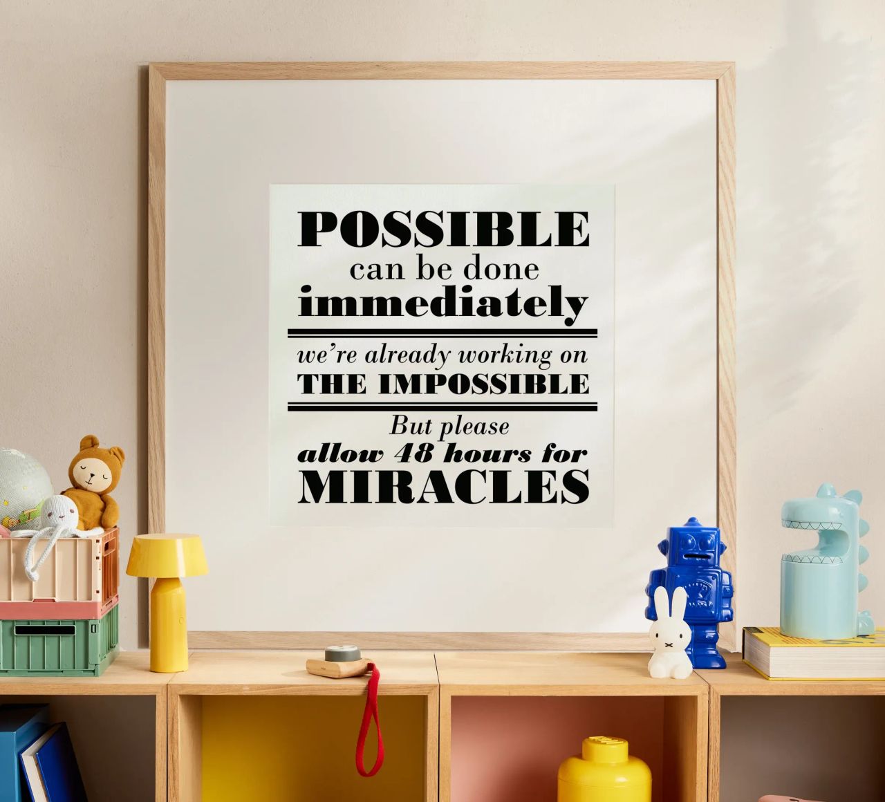 Possible Impossible Miracles poster de Mr Cup