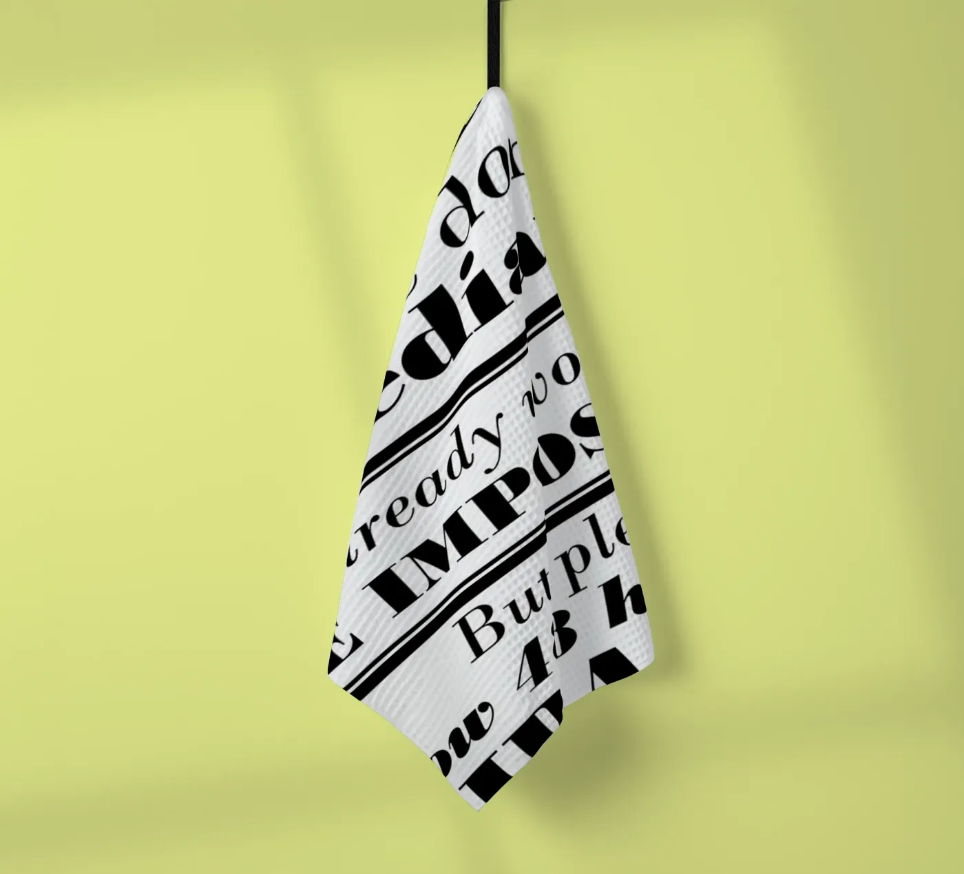 Possible Impossible Miracles Geschirrtuch von Mr Cup