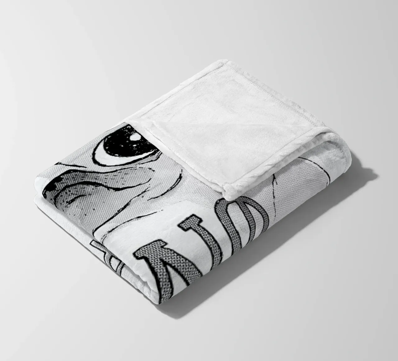 Say No to Pugs coperta in pile da DinoMike