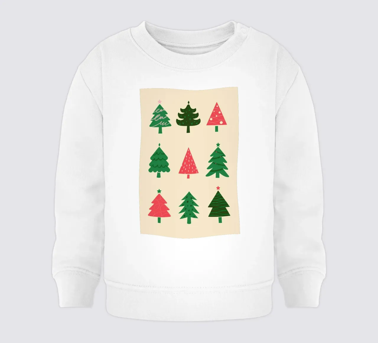 Pick Your Tree baby sweatshirt van Studio One