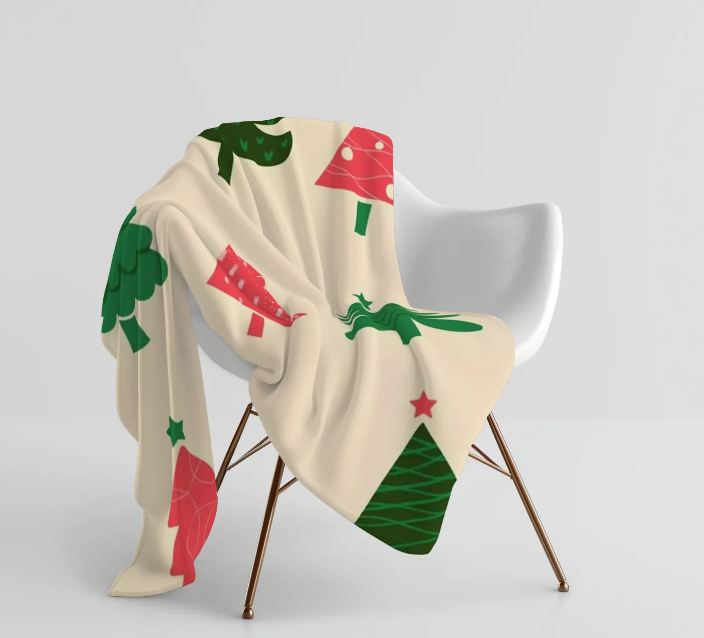 Pick Your Tree Fleecedecke von Studio One