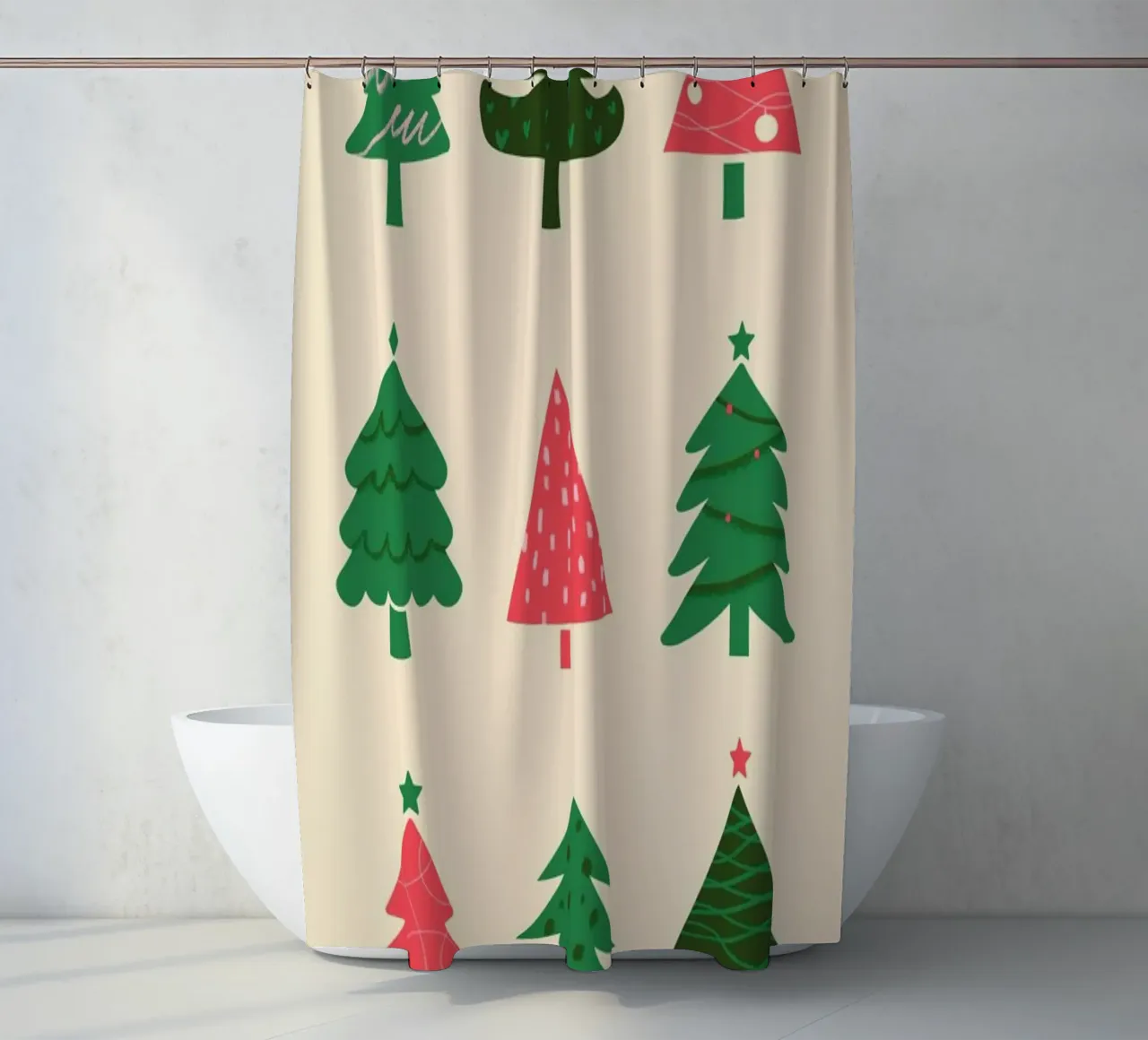 Pick Your Tree tenda da doccia da Studio One
