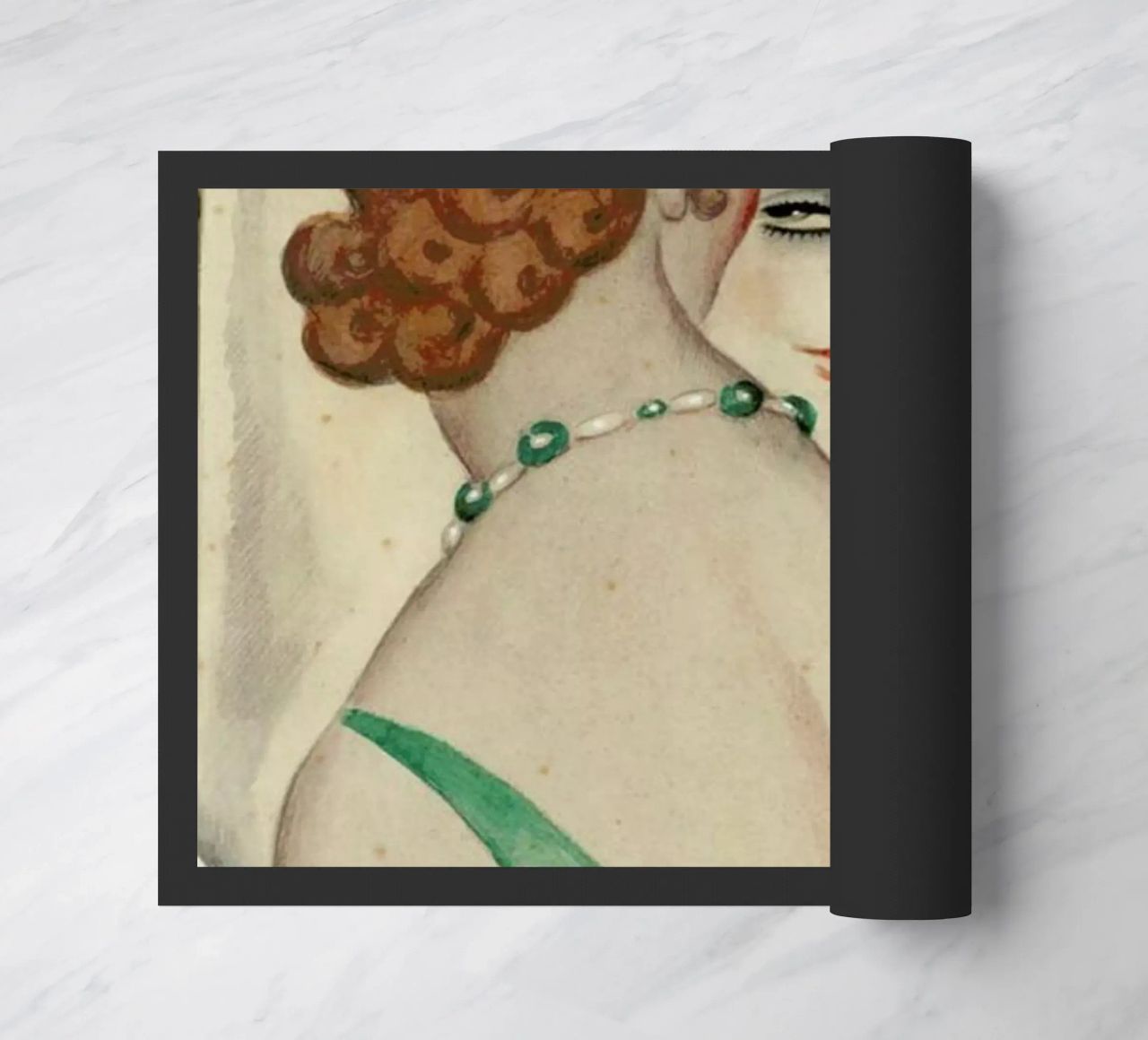 Gerda Wegener - At The Mirror zerbino da Vintage by JUNIQE