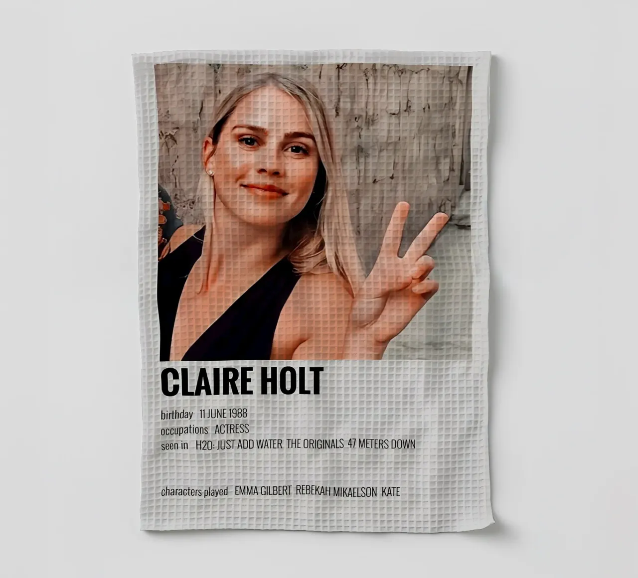 CLAIRE HOLT torchon de MVFminimalist