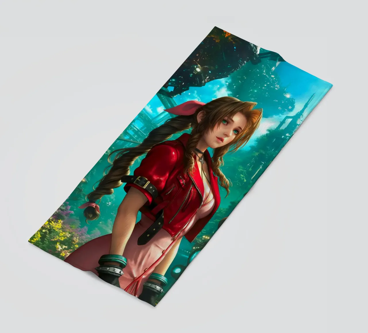 Aerith Final Fantasy VII FFVII FF7 telo mare da Fleur de Lys