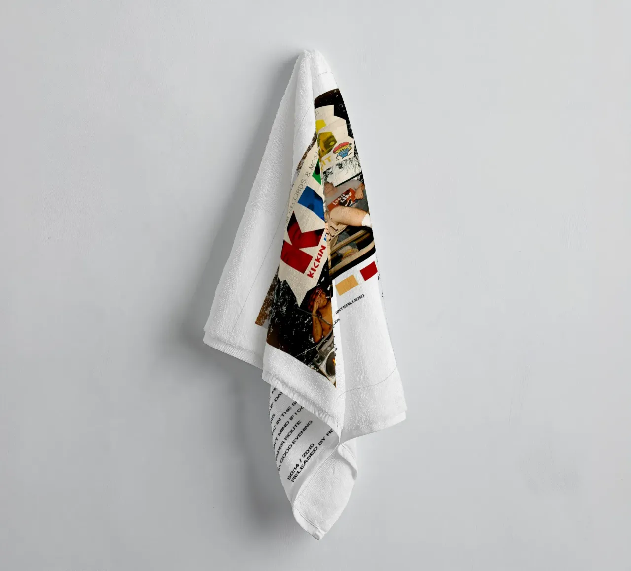 Other Version Minimalist Kids Album towel by rockytamoe
