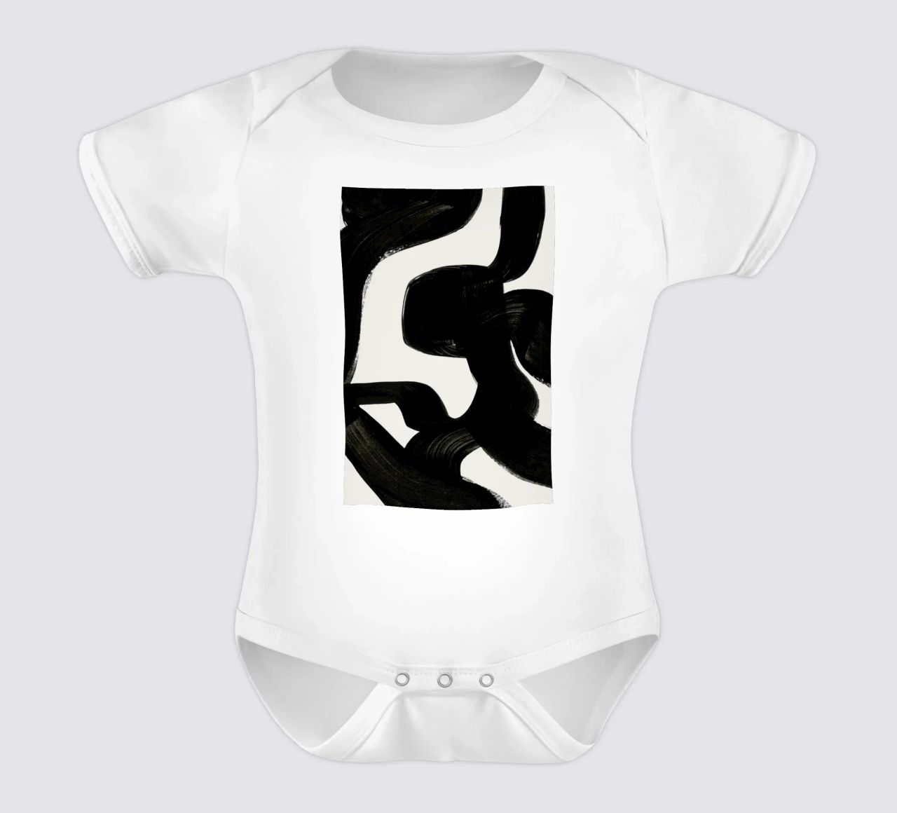 Zebra Kurzarm Babybody von EnShape
