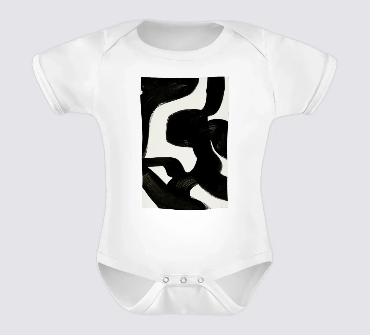 Zebra body neonato maniche corte da EnShape