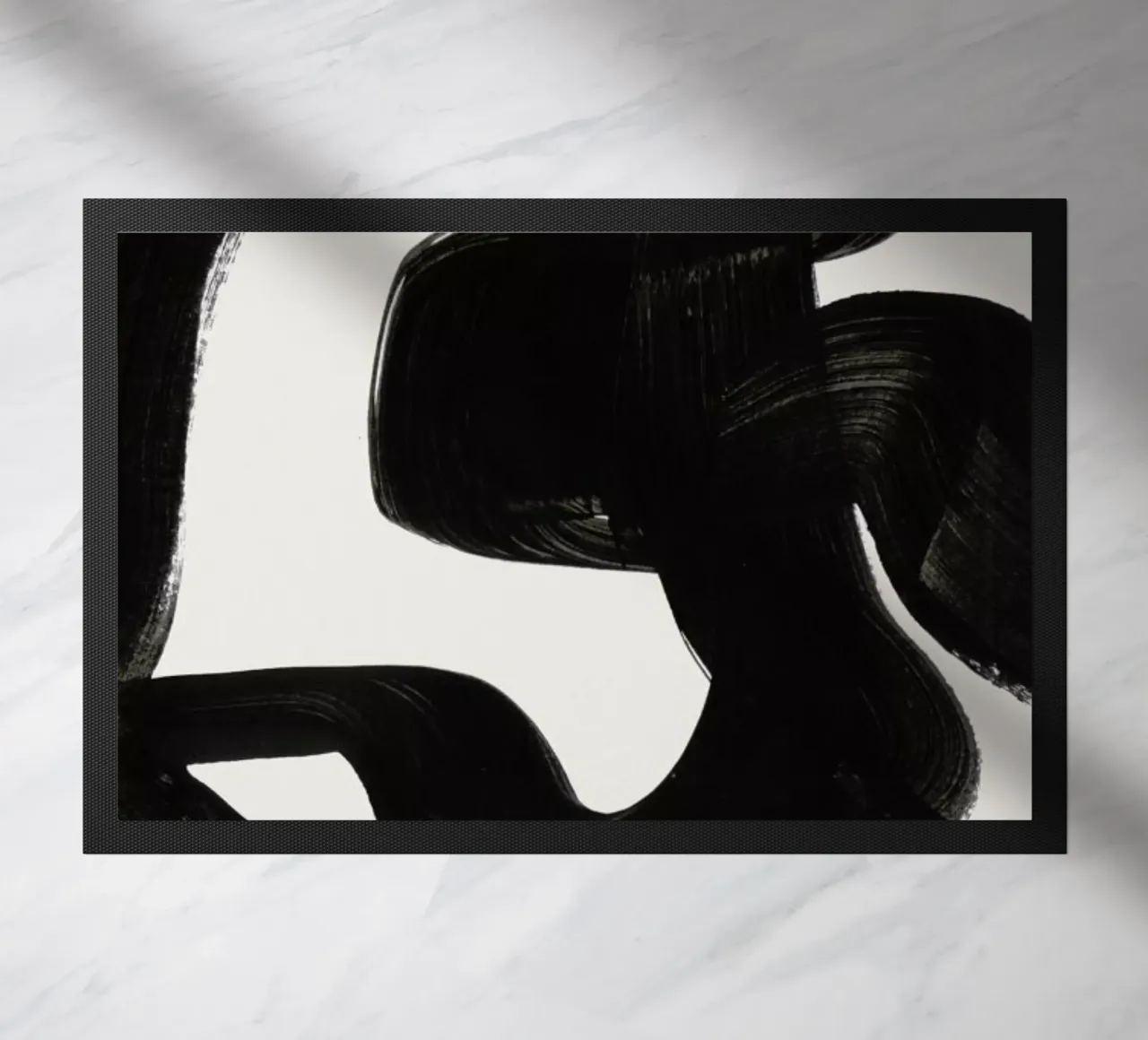 Zebra doormat by EnShape