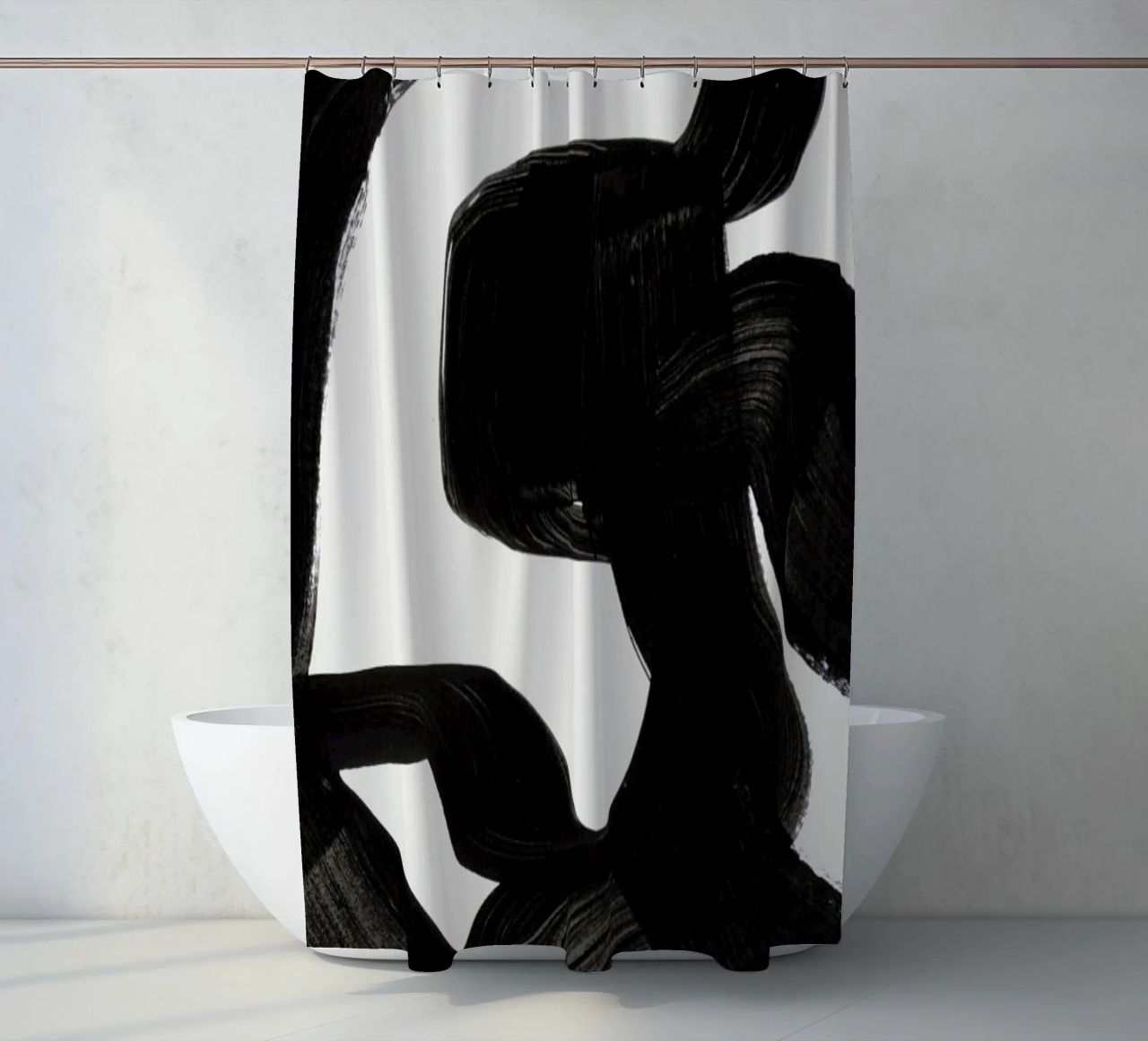 Zebra Duschvorhang von EnShape
