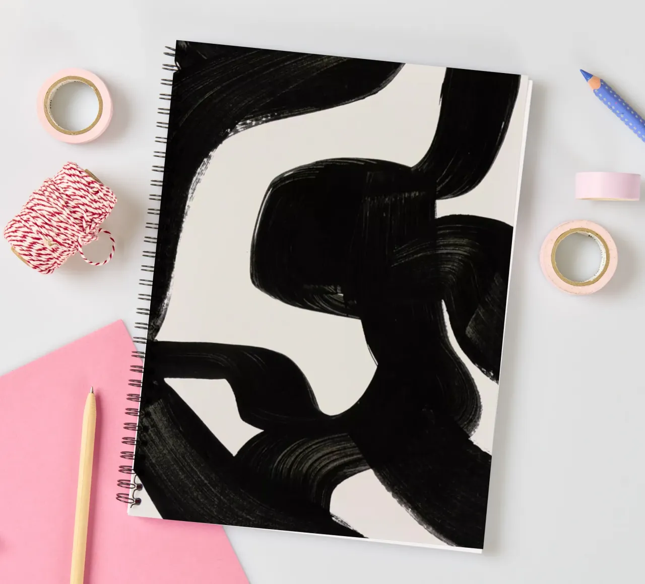 Zebra spiral notebook by EnShape