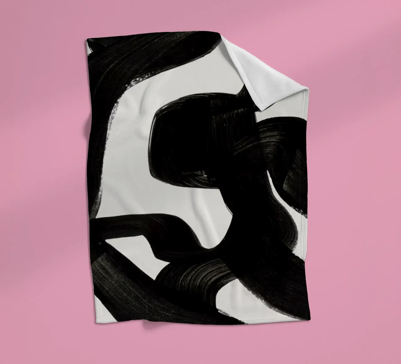 Zebra fleece blanket by EnShape