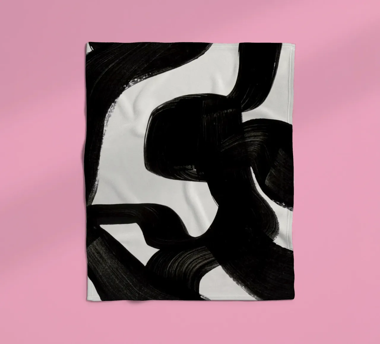 Zebra fleece blanket by EnShape