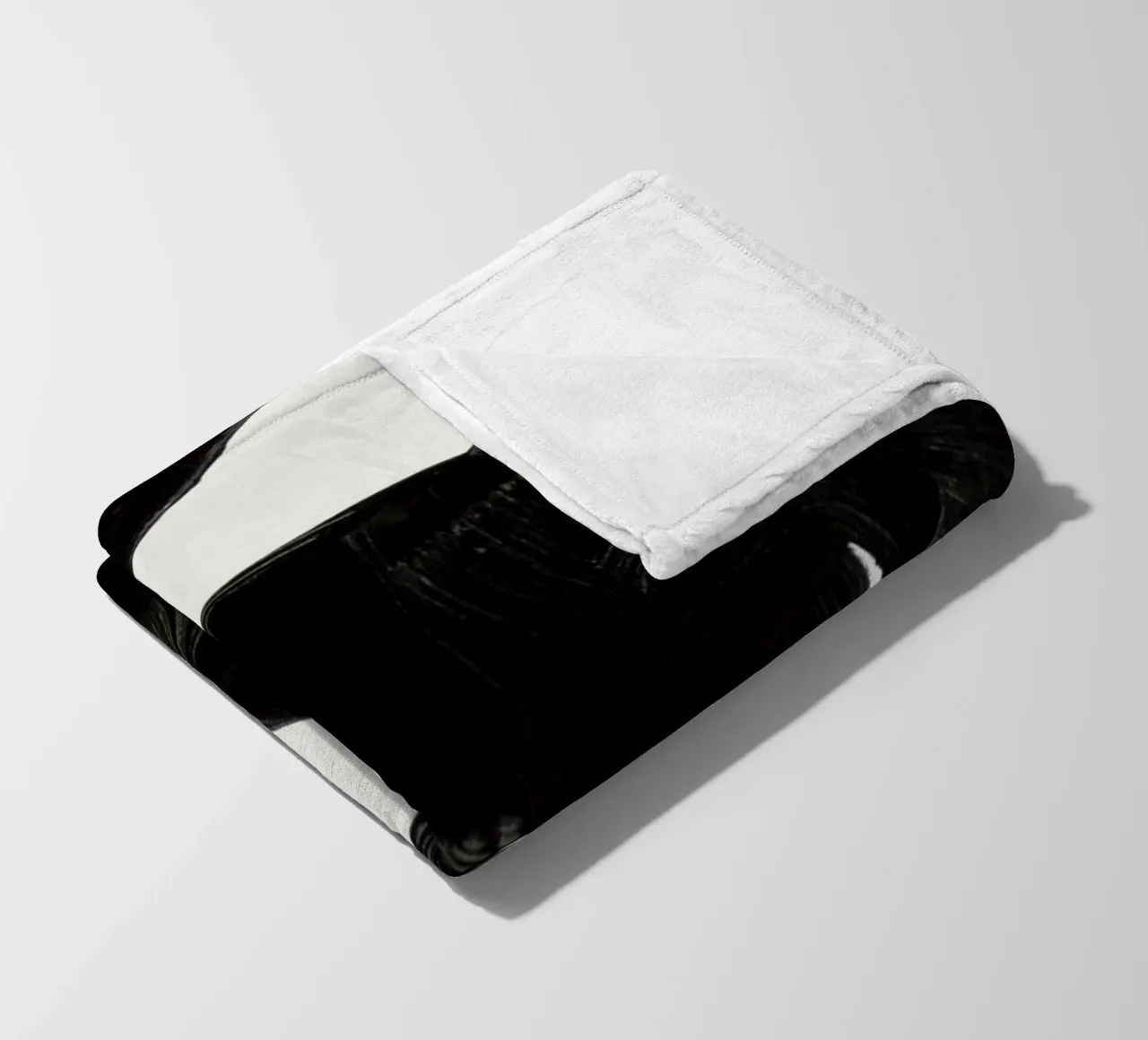 Zebra fleece blanket by EnShape