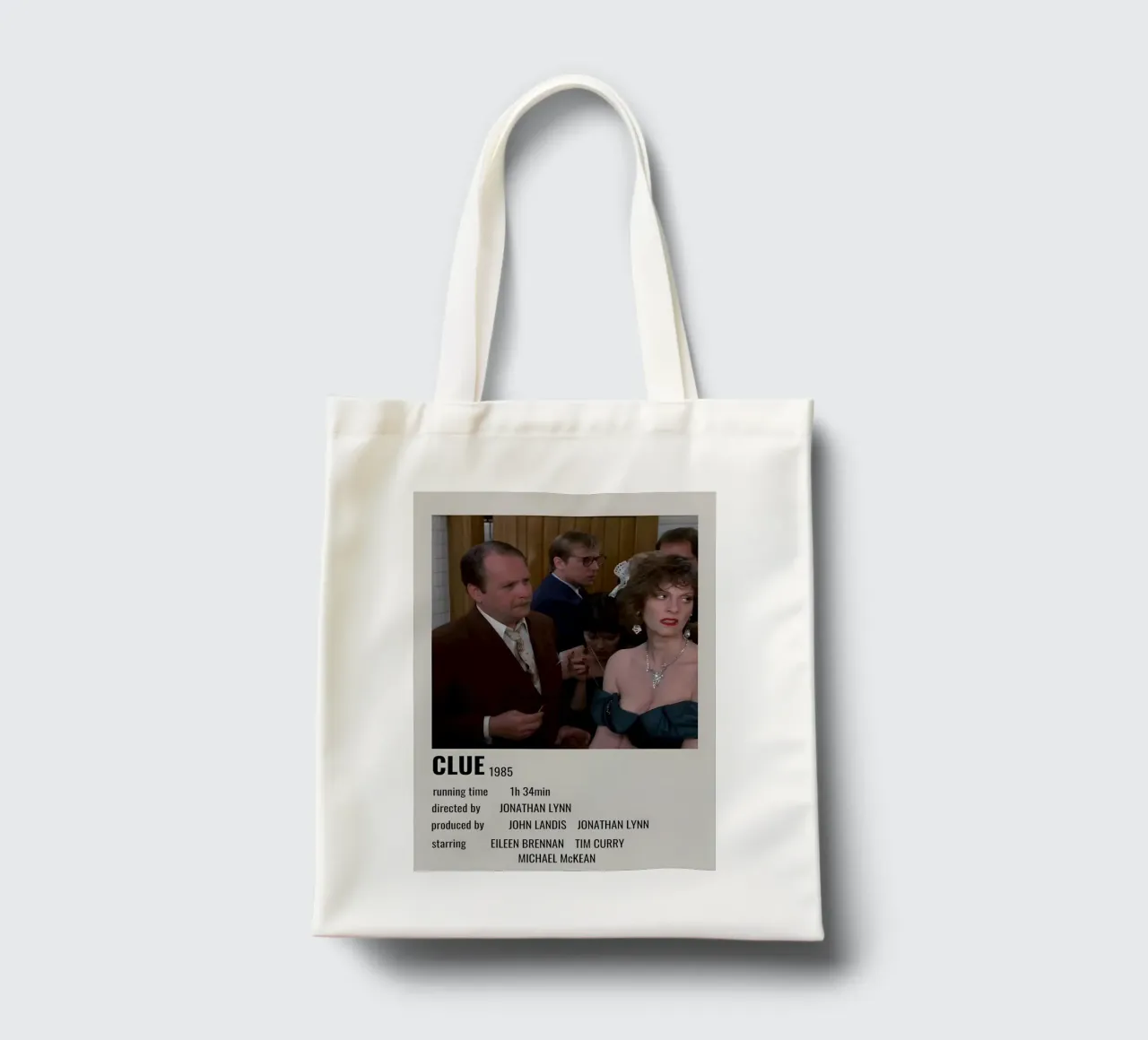 CLUE 1985 borsa in juta da MVFminimalist