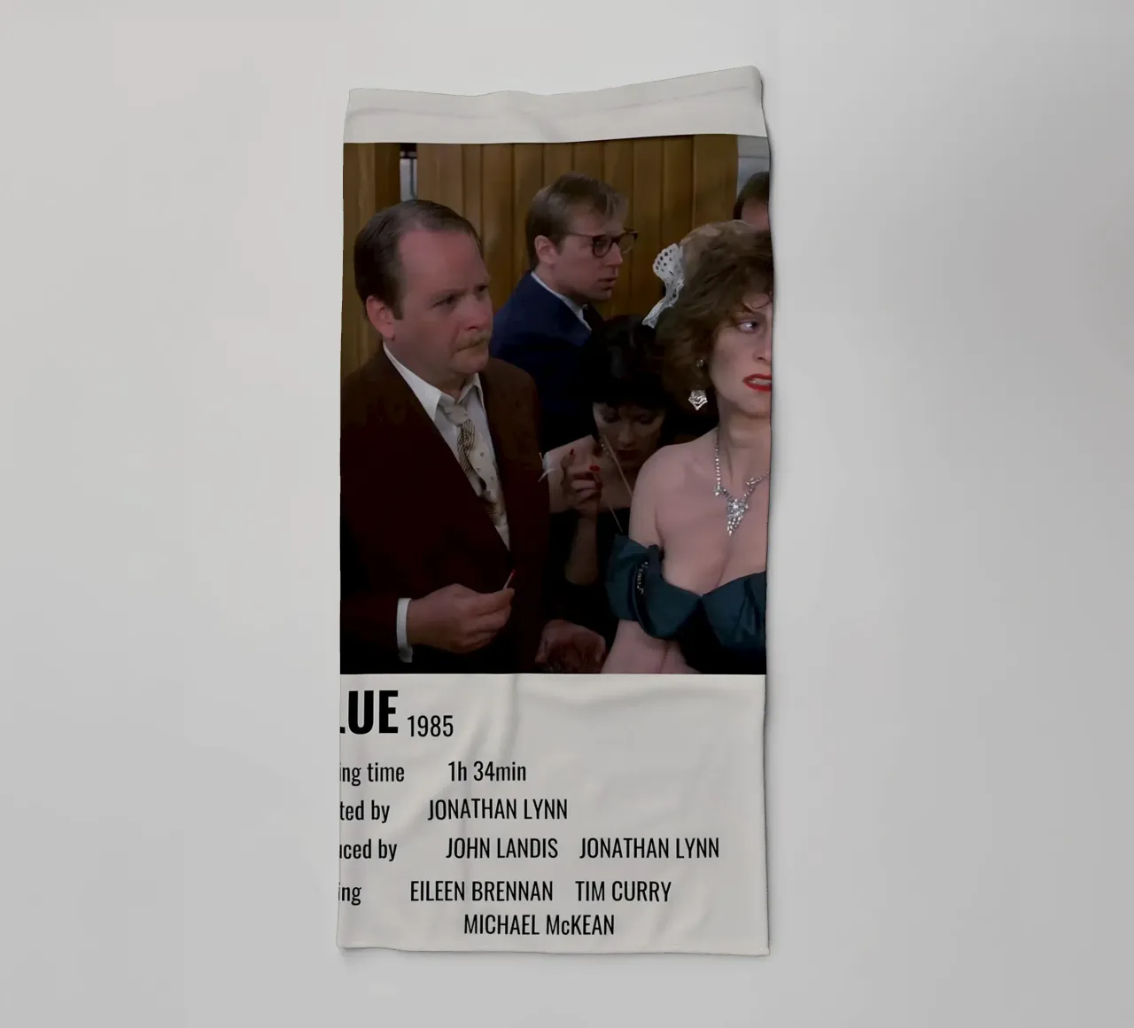 CLUE 1985 asciugamano da bagno da MVFminimalist