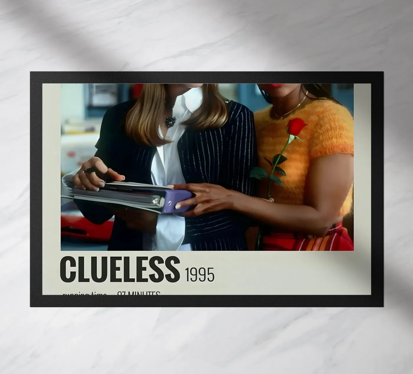 CLUELESS 1995 doormat by MVFminimalist