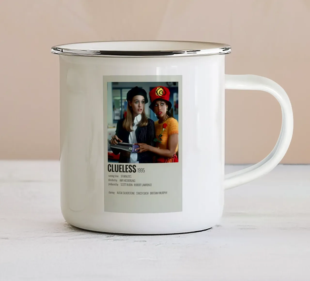 CLUELESS 1995 tazza in smalto da MVFminimalist