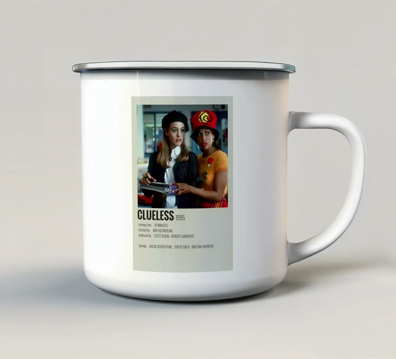 CLUELESS 1995 tazza in smalto da MVFminimalist