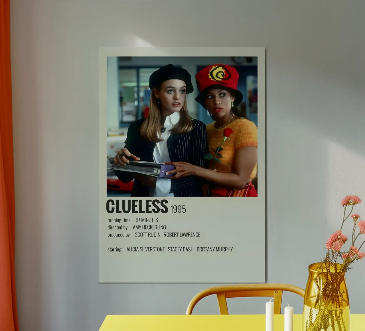 CLUELESS 1995 poster da MVFminimalist