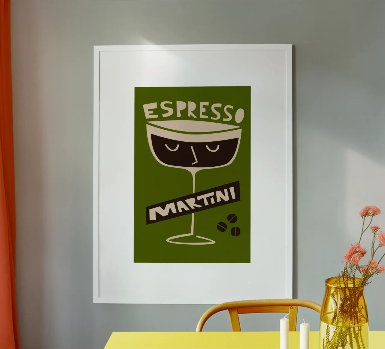Espresso Martini Cocktail poster da Fox & Velvet