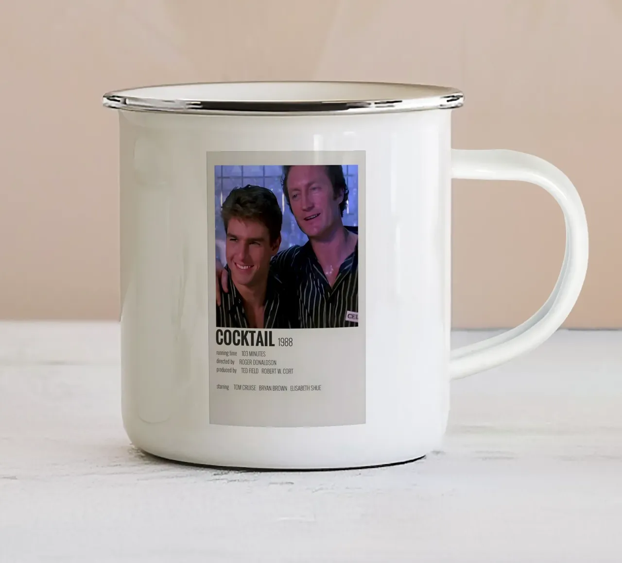 COCKTAIL 1988 tazza in smalto da MVFminimalist