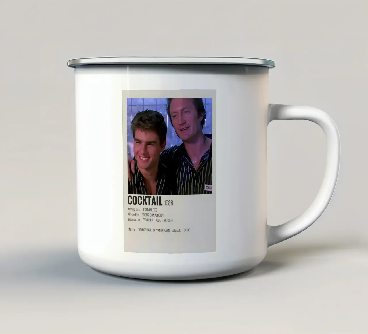 COCKTAIL 1988 tazza in smalto da MVFminimalist