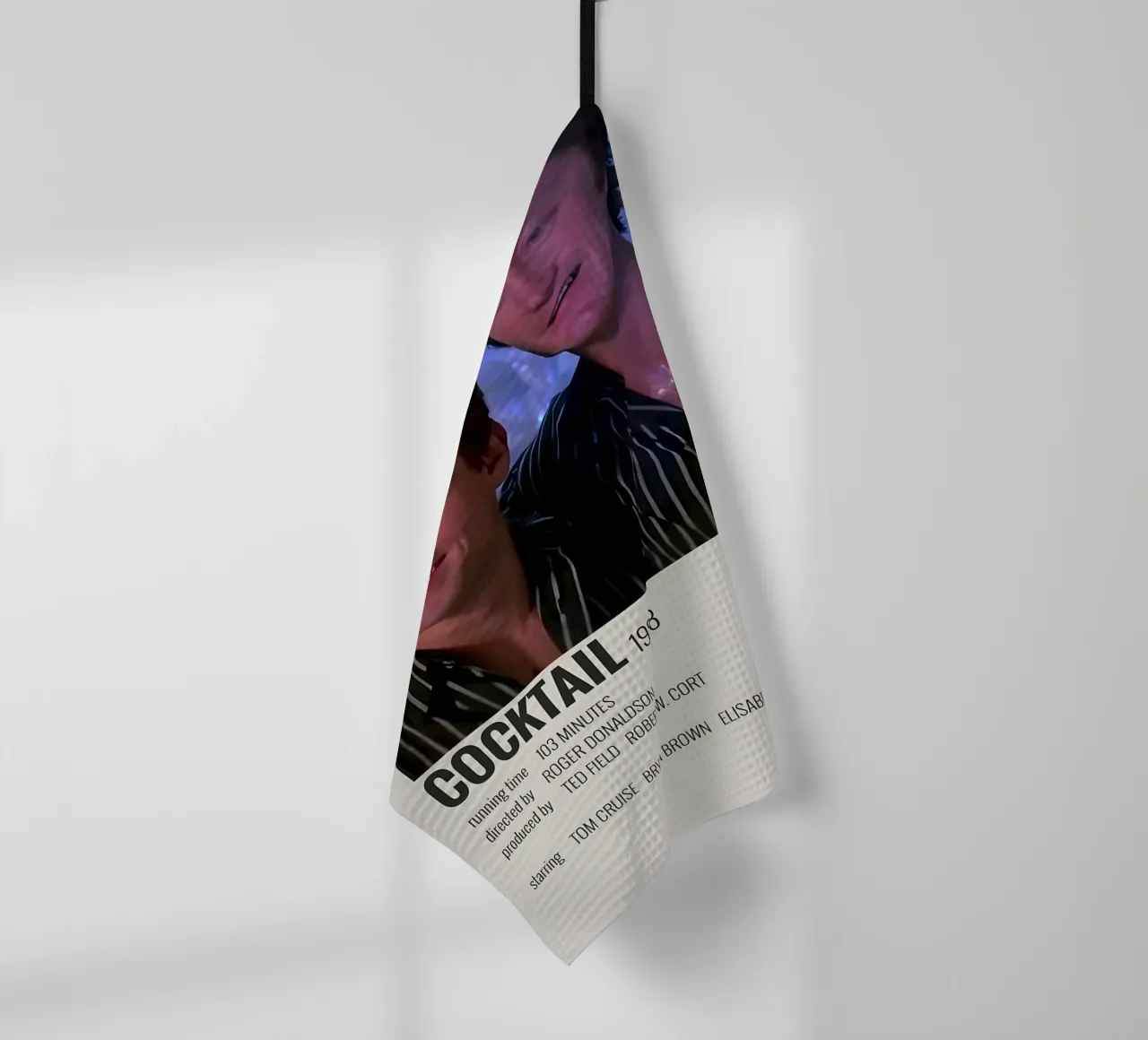 COCKTAIL 1988 tea towel by MVFminimalist