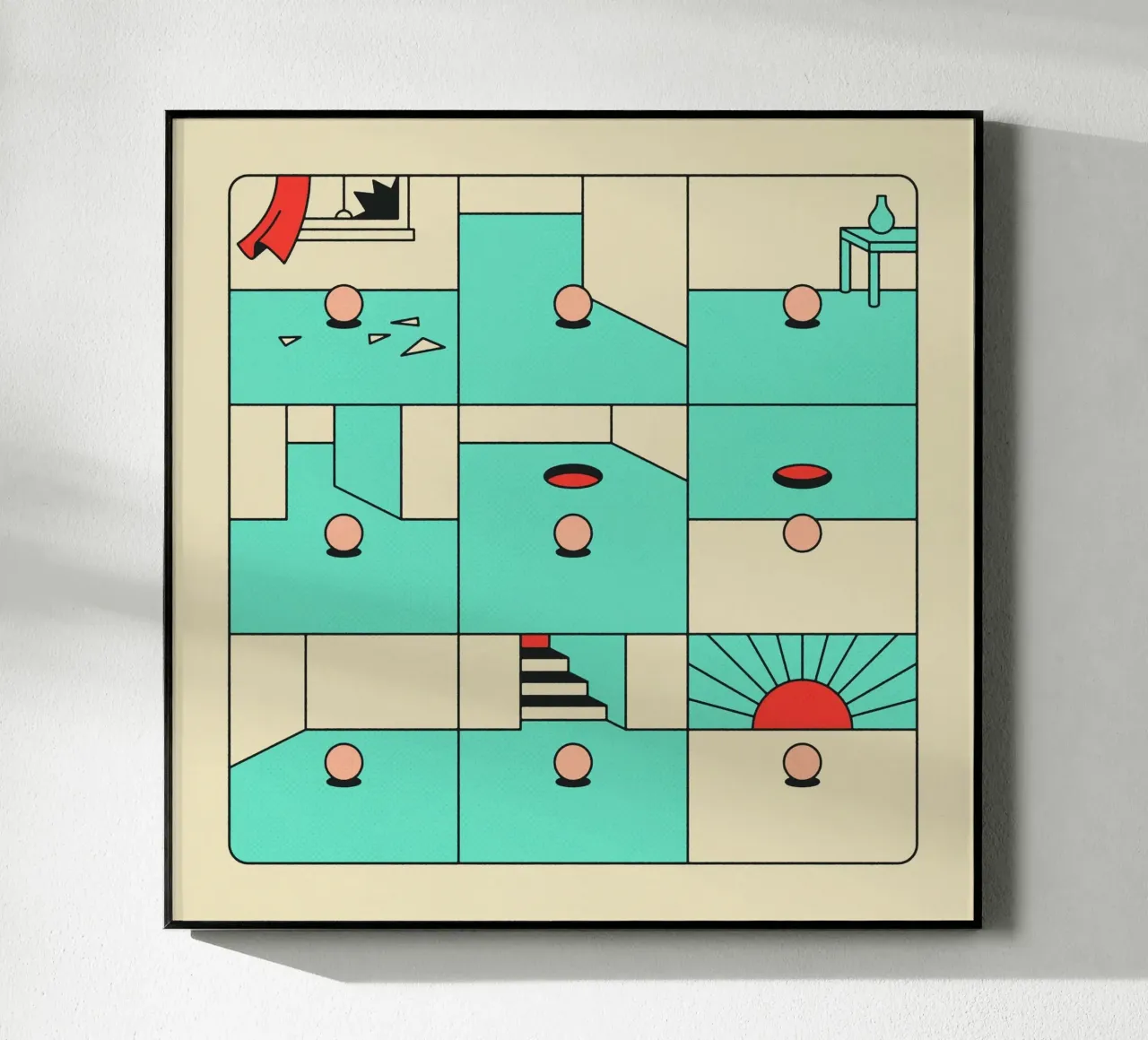 VA E VIENE plexiglass da Jazzberry Blue