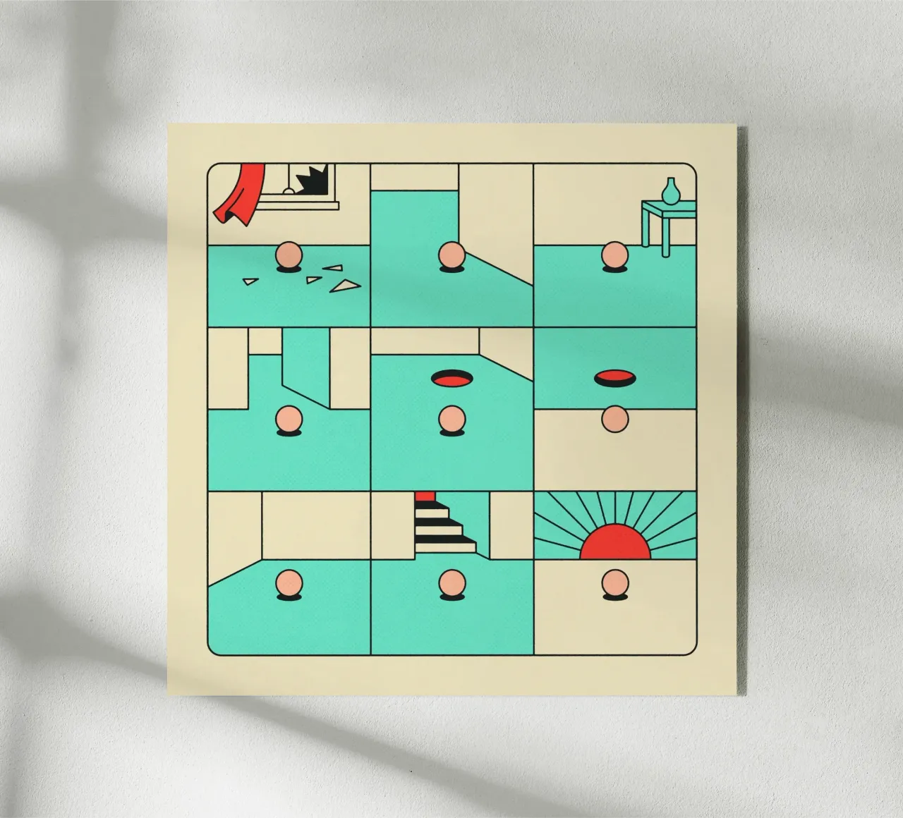 VA E VIENE plexiglass da Jazzberry Blue