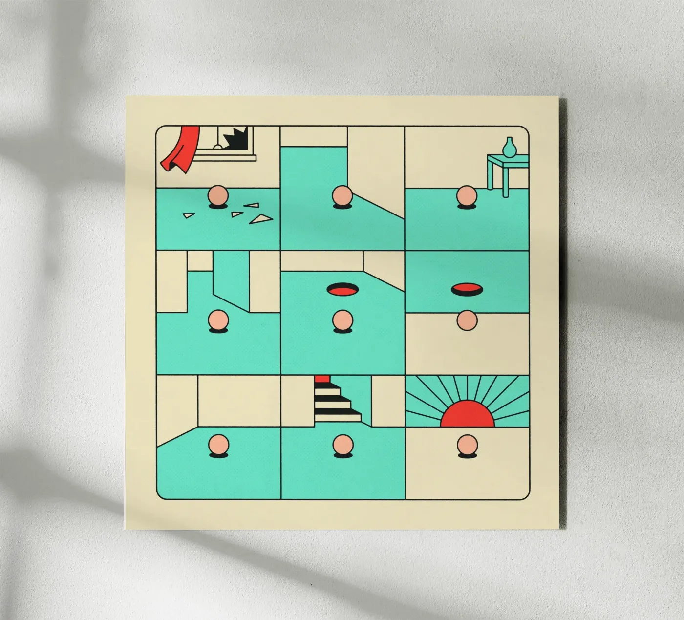 VA E VIENE pannello forex da Jazzberry Blue