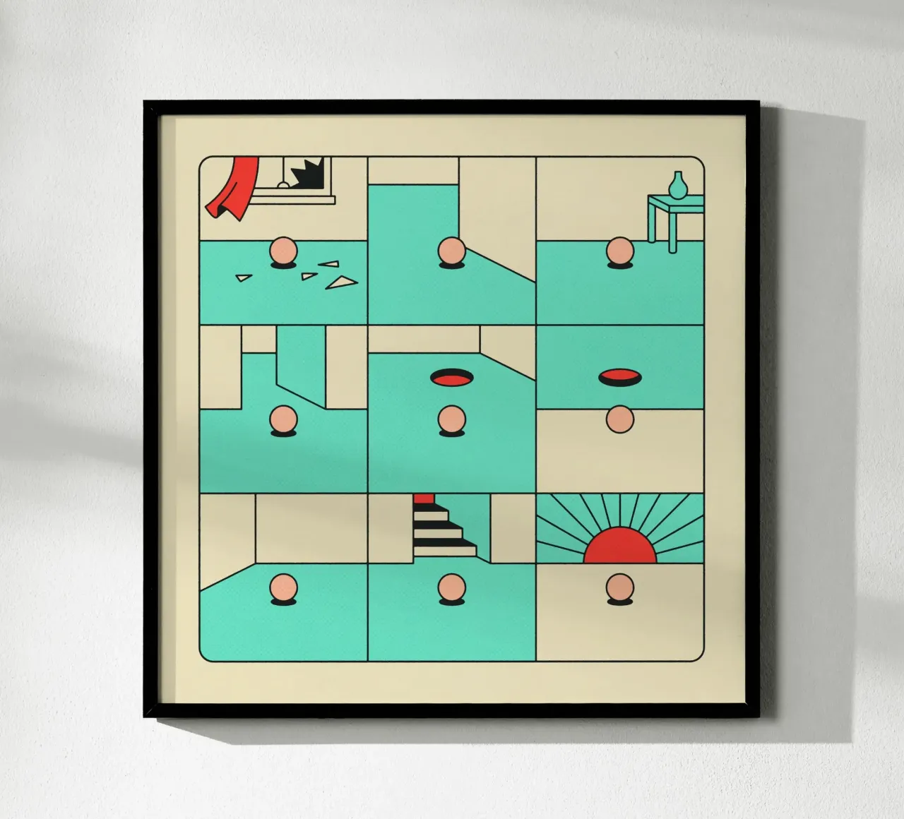 VA E VIENE poster da Jazzberry Blue