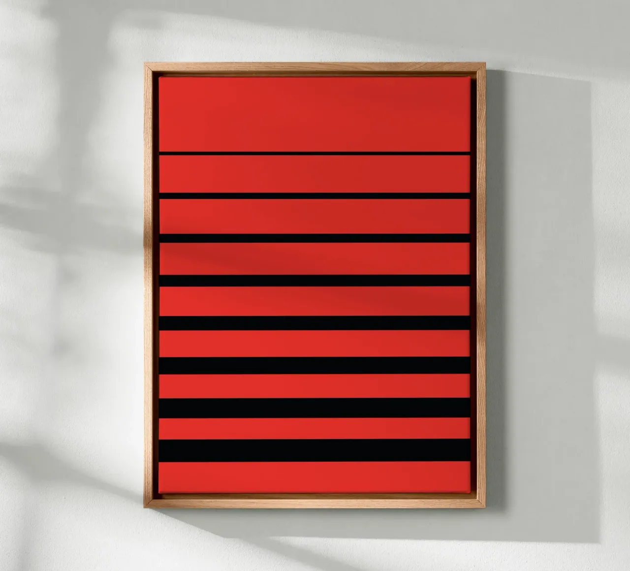 Griglia Bauhaus tela con Cornice a cassetta da Family Bauhaus Art