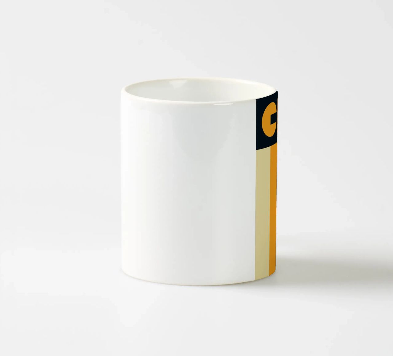 Ciao Retro Line Strip tazza in ceramica da Retro Boy Art