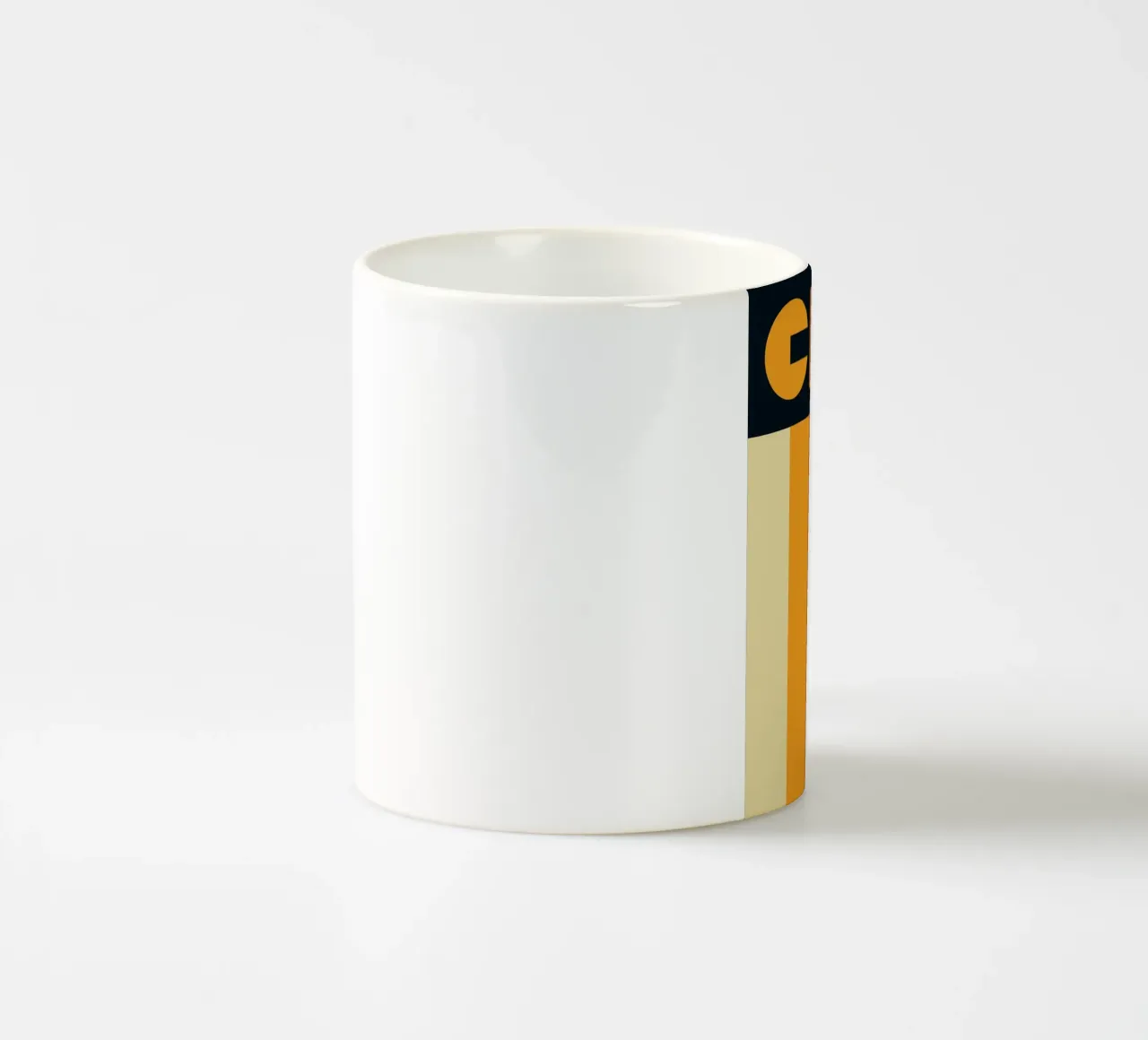 Hello Retro Line Strip mug en céramique de Retro Boy Art
