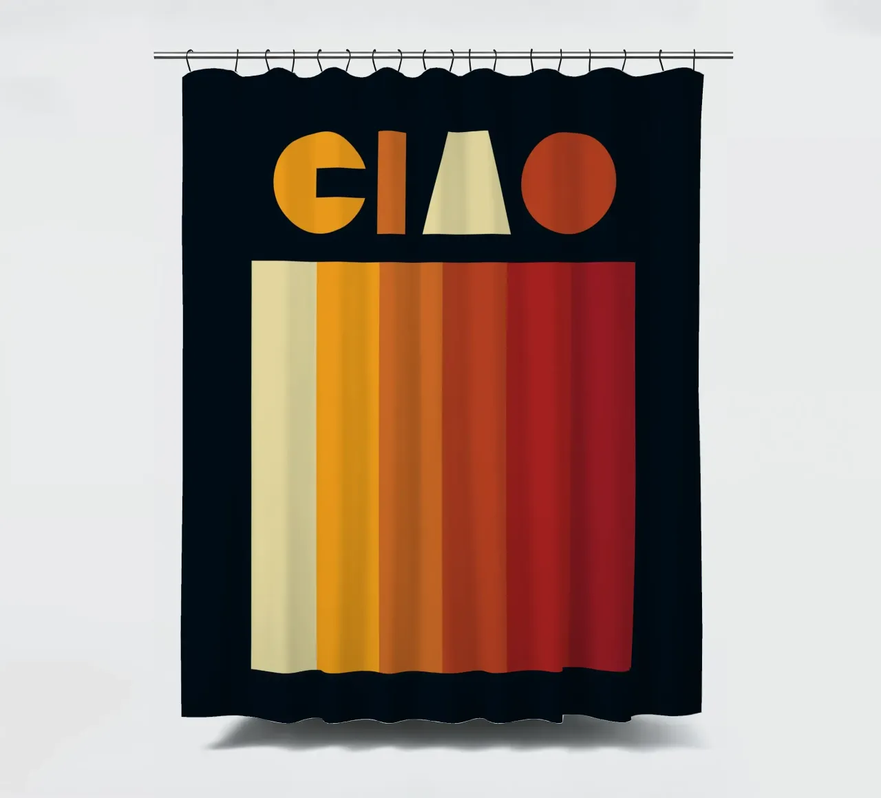 Ciao Retro Line Strip tenda da doccia da Retro Boy Art