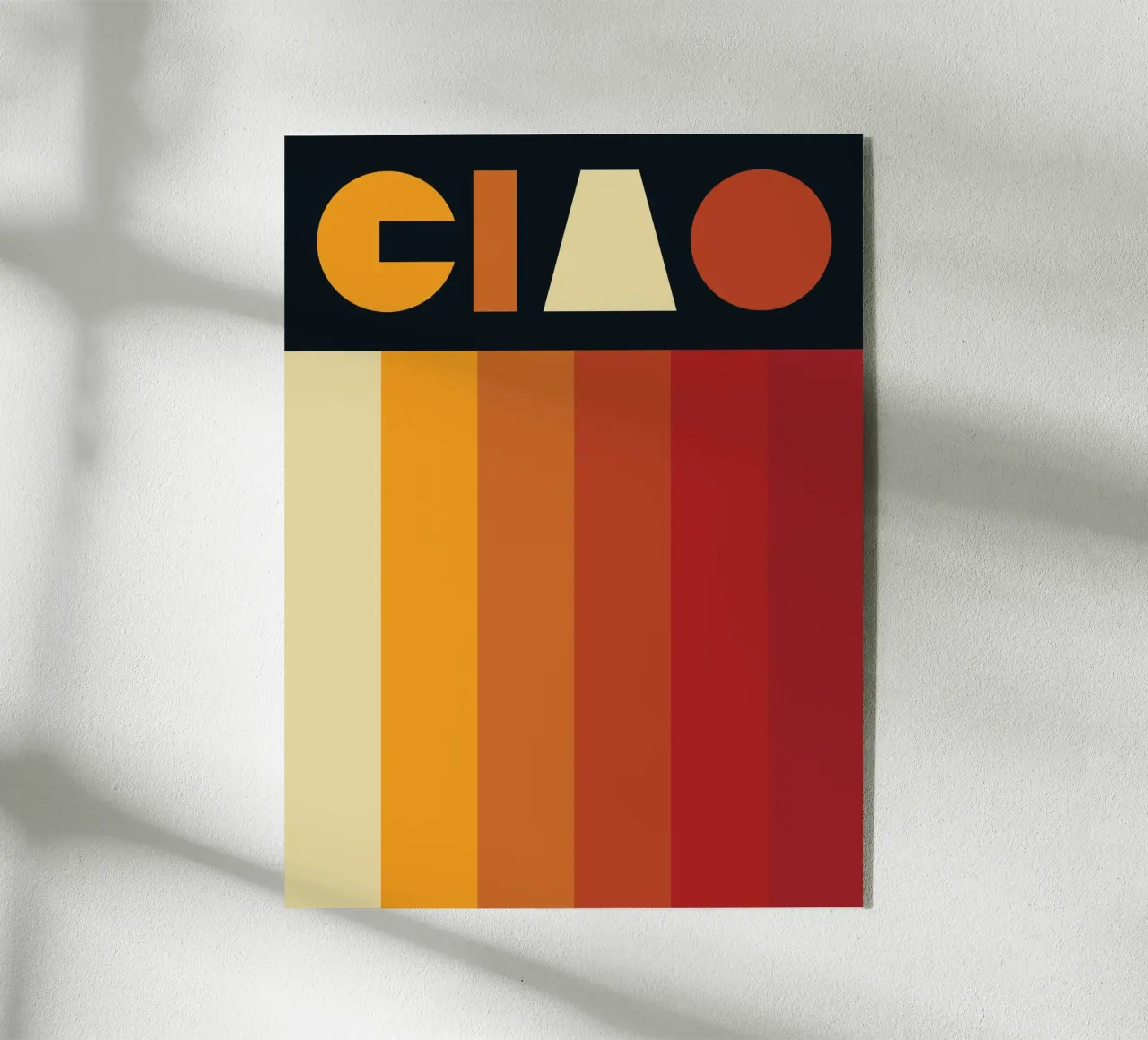 Ciao Retro Line Strip plexiglass da Retro Boy Art