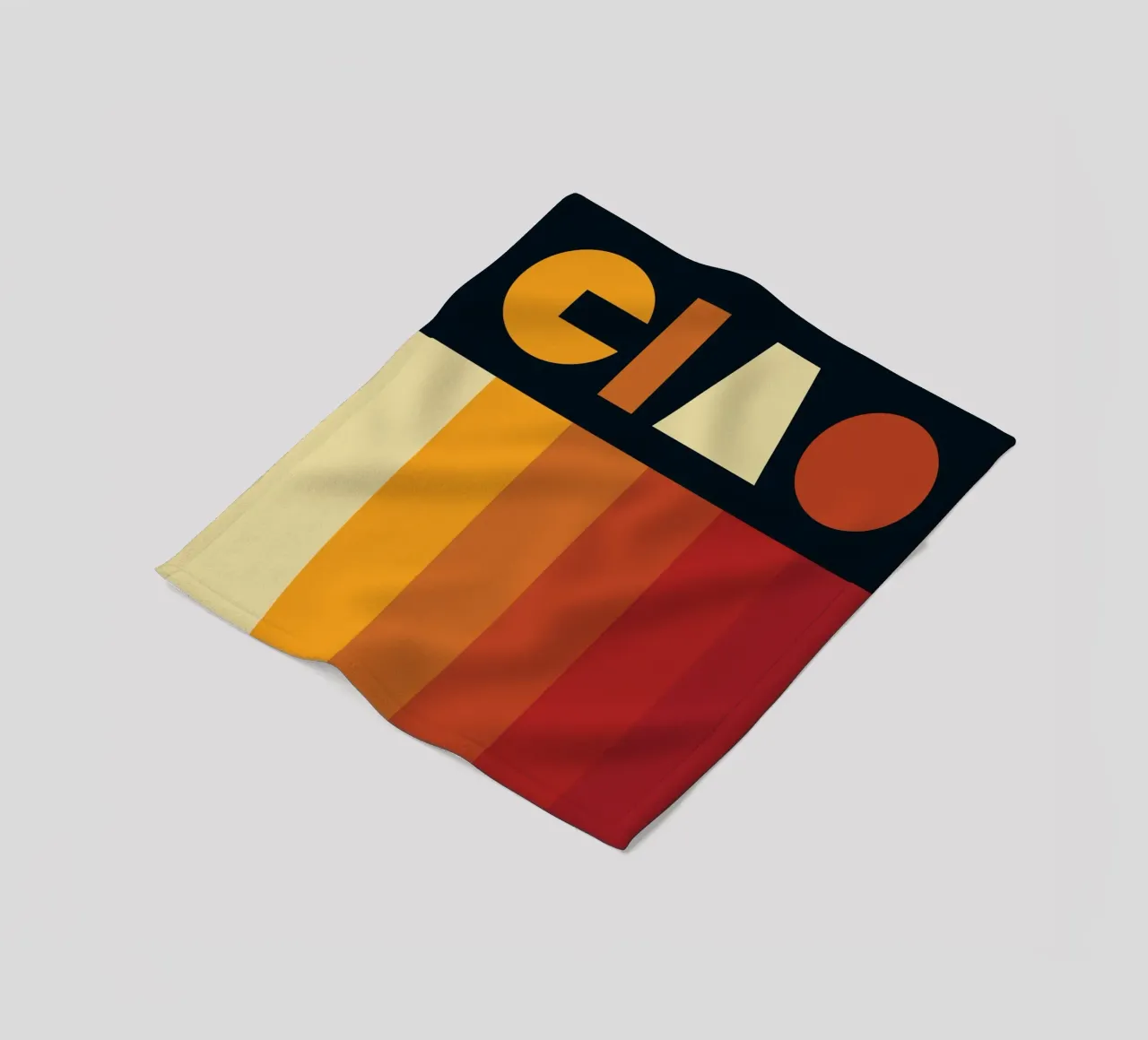 Ciao Retro Line Strip coperta in pile da Retro Boy Art