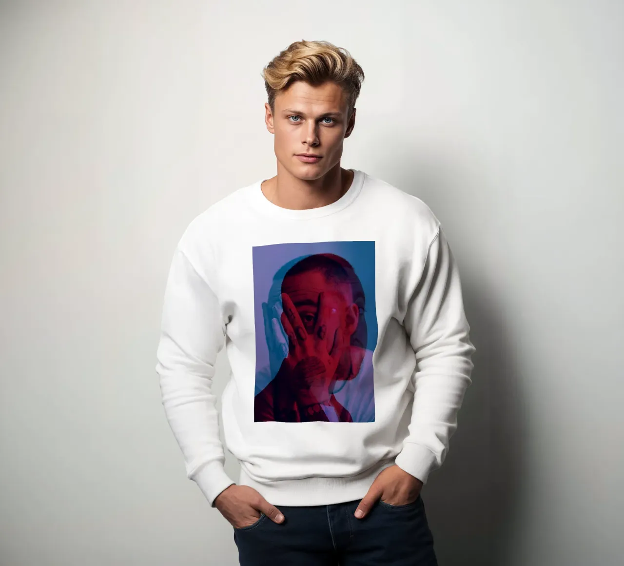 Faces Style Poster felpa da rockytamoe