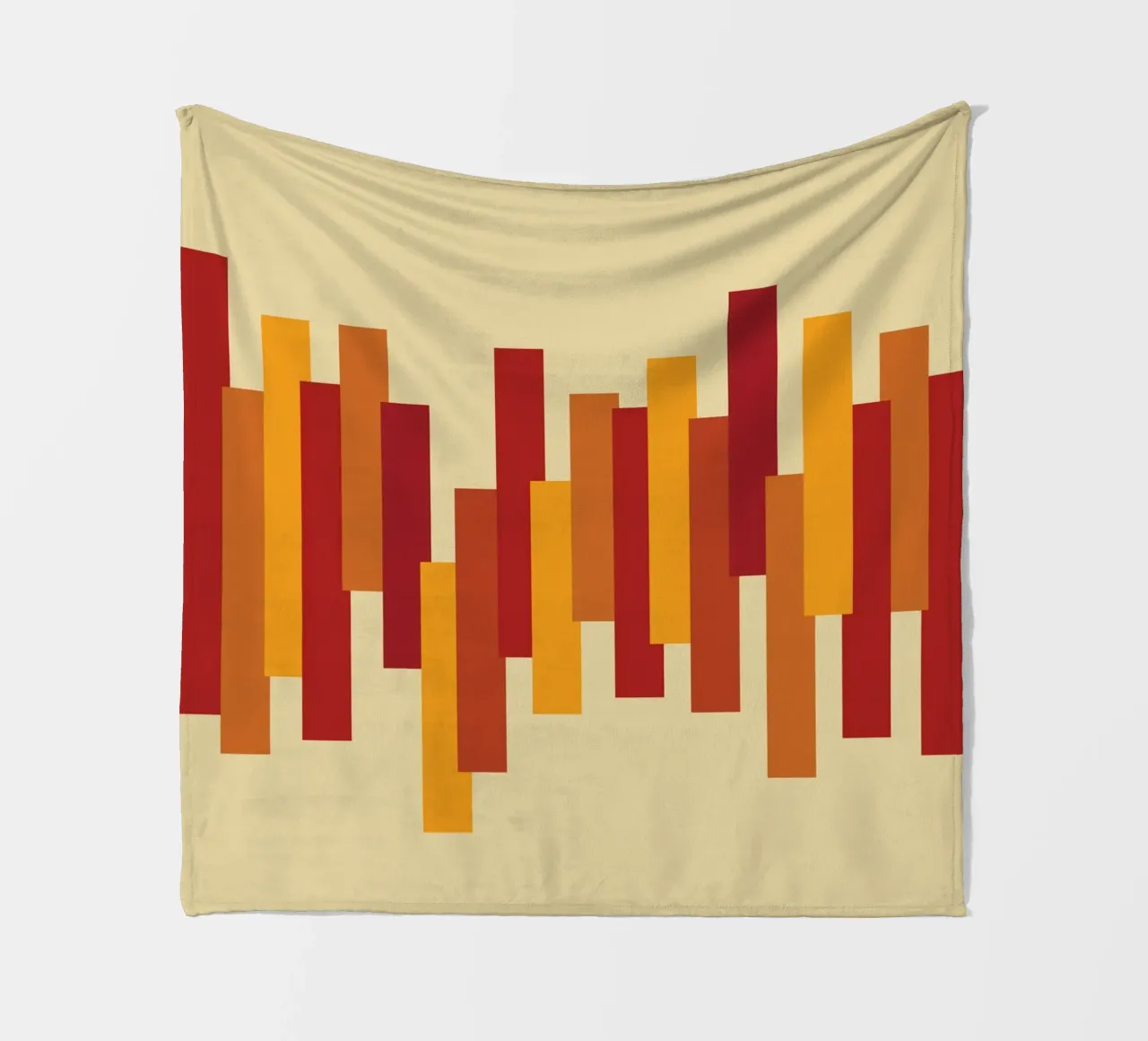Grafico di crescita retrò coperta in pile da Retro Boy Art