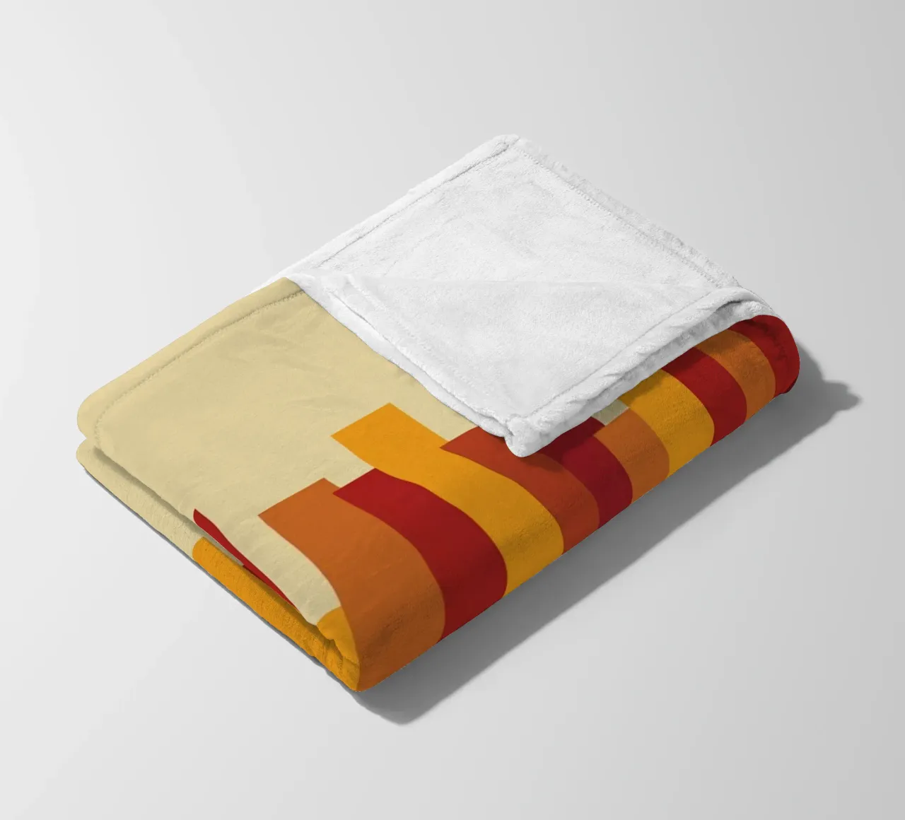 Grafico di crescita retrò coperta in pile da Retro Boy Art