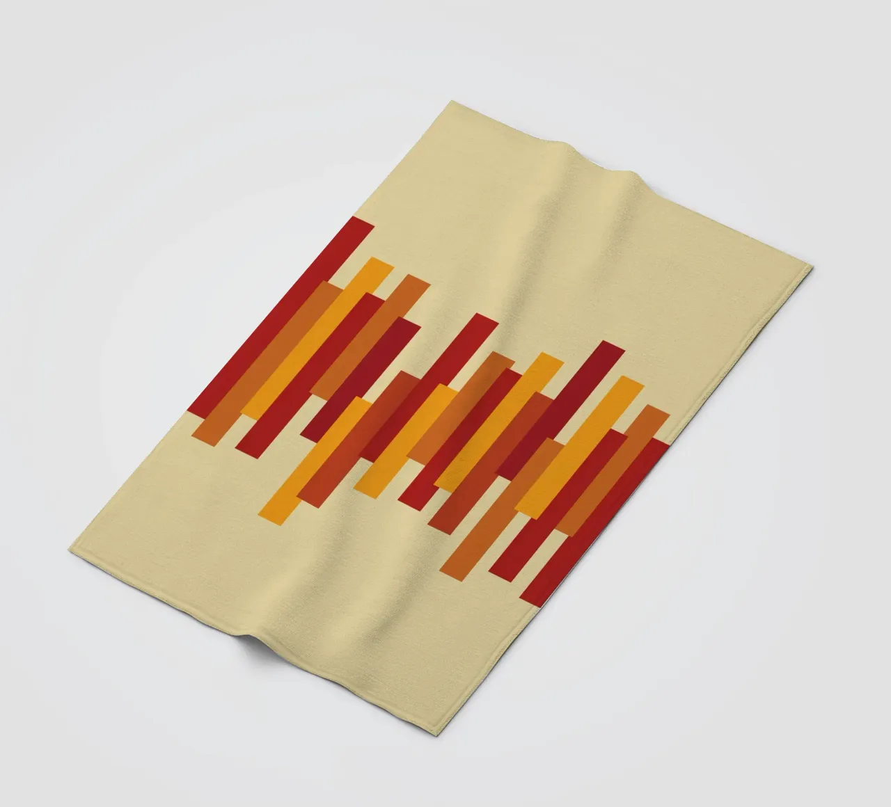 Grafico di crescita retrò coperta in pile da Retro Boy Art