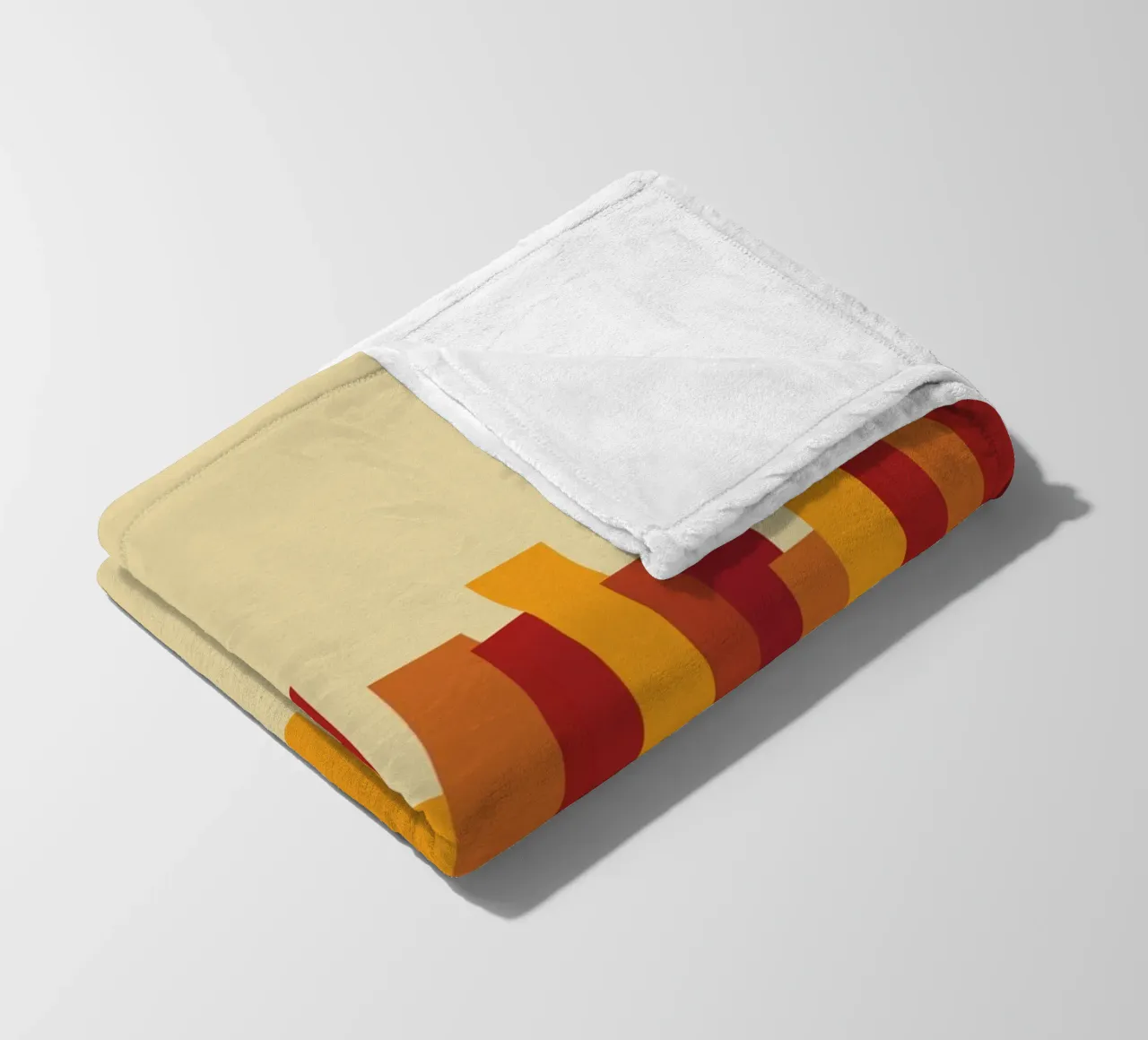 Grafico di crescita retrò coperta in pile da Retro Boy Art