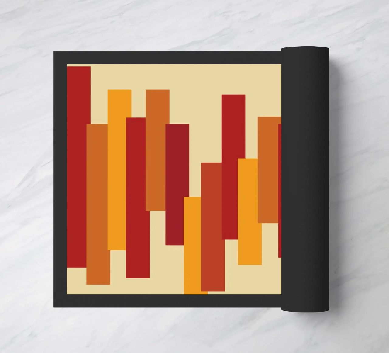 Grafico di crescita retrò zerbino da Retro Boy Art